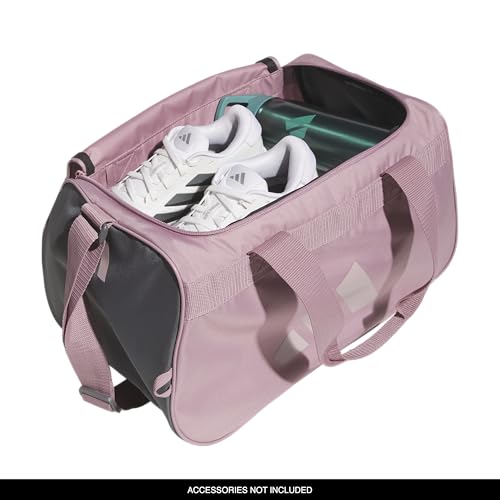 adidas Power Gym Bag – Lightweight Small Duffel - color: Magic Mauve Purple/Grey Four