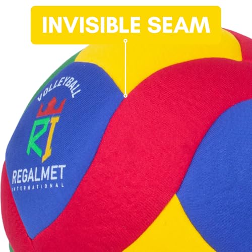 Indoor Volleyball – Super Soft, Pain-Free Play – Kids Indoor Volleyball Ball with Realistic Feel & Bounce – No-Sting Volleyball for Kids Indoor Practice