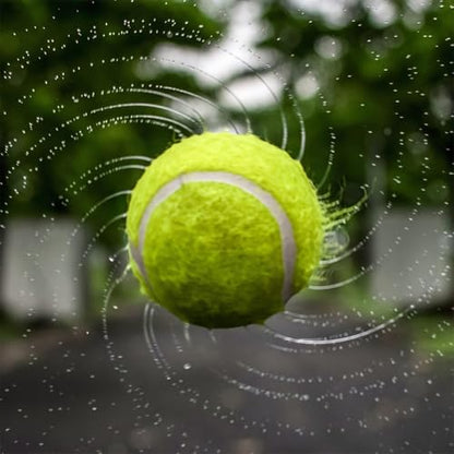 Tennis Balls, 3 Pack Advanced Training Tennis Balls High Elasticity, Good for Beginner Training