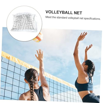 Toyvian Volleyball Net Heavy Duty Portable Beach Net for Sports Training Standard for Levels