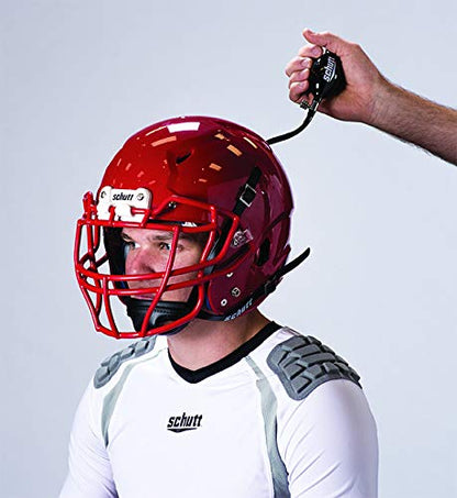 Schutt Sports Football Helmet Inflator Pump - Designed Specifically for Fitting Football Helmets with Inflatable Liners Black, One Size