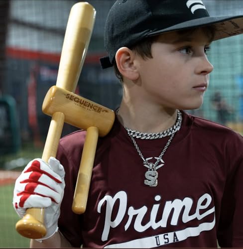 No Errors Sports Sequence Training Bat, Ultimate Two-Handed Baseball Trainer for Swing & Barrel Control, Ideal for Pro Players & Coaches - style: Junior - 20”