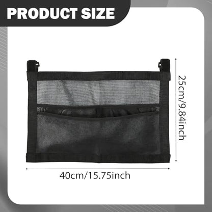 Ping Pong Storage Rack,Mesh Storage Bag Rackets Pocket Hanging Organizer Table Tennis Paddle Ball Holder for Entertainment