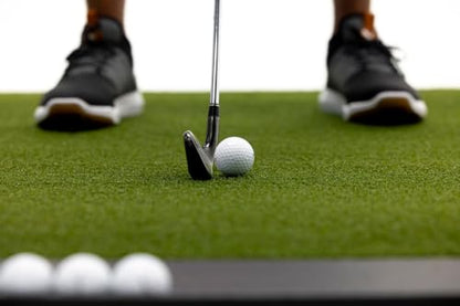 Dura-Pro Premium Turf Indoor/Outdoor Golf Mat. Bonus Tray + 3 Tees - style: Commercial 4'x5'-30mm Thickness