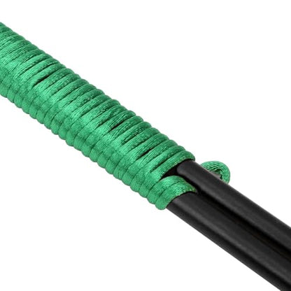Golf Alignment Sticks, 24cm/9.4in Fiberglass Swing Putting String Pegs Golf Direction Training Aids Adjustable Alignment Practice Rods for Aiming Putting Swing Trainer