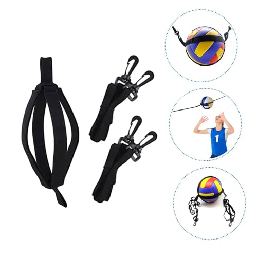 1Set Volleyball Spike Trainer Indoor Practice Equipment for Serving Hitting Jumping Skills Durable Strap for Training Development