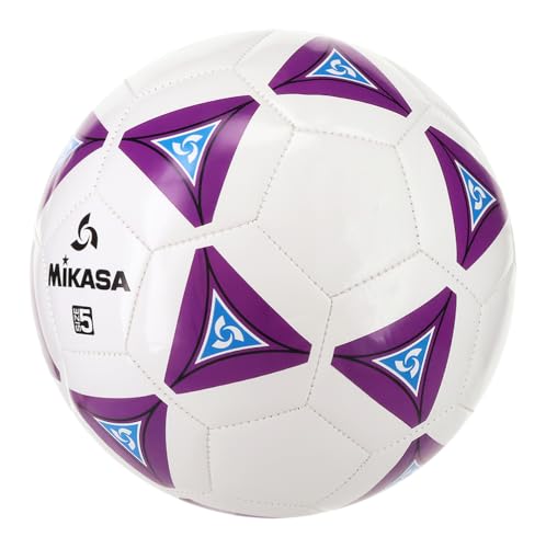 Mikasa Serious Soccer Ball - color: Purple/white, size: 5