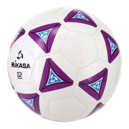 Mikasa Serious Soccer Ball - color: Purple/white, size: 5