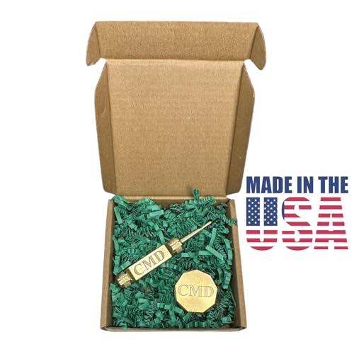Personalized Golf Ball Marker & Golf Divot Tool - Solid Brass, 100% USA-Made Custom Golf Accessories for Men and Perfect Gifts for Golfers - style: No Bottle Opener