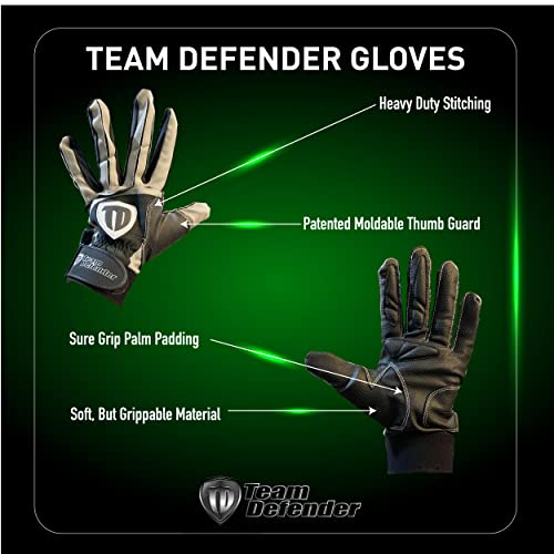 Baseball/Softball Hard Thumb Guard Glove - size: Medium