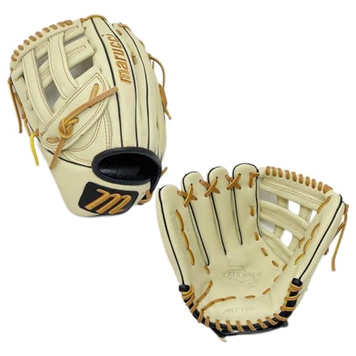 MARUCCI Oxbow M-Type Limited Edition Baseball Glove Series - color: 12.5" - H-WEB - CAMEL/TAN, style: OUTFIELD