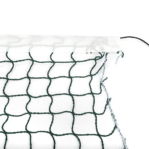 Zerodis Volleyball Tennis Badminton Net, Badminton Replacement Net Portable Badminton Tournament Net Volleyball Soccer Tennis Net for Backyard Beach Garden Schoolyard Indoor Outdoor