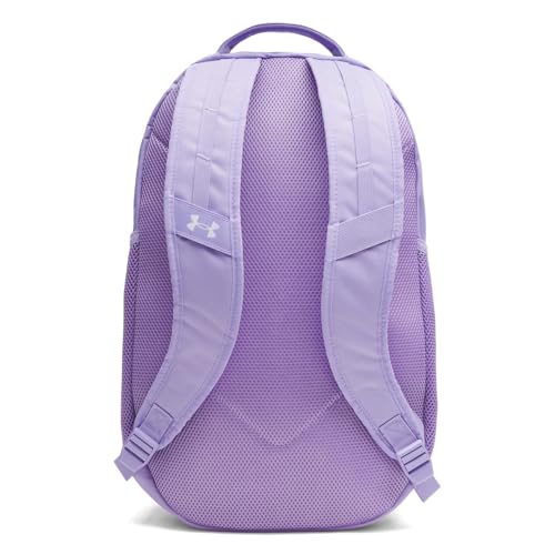 Under Armour Unisex Hustle 6.0 Backpack, (538) Transparent/Transparent/Metallic Silver, One Size Fits Most - color: (538) Transparent / Transparent / Metallic Silver, size: One Size