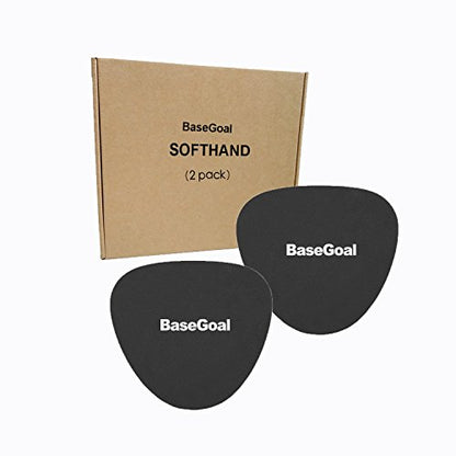 BaseGoal Softhands Foam Fielding Trainer Quik Hands Batting Baseball Infield Practice Two-Hands - color: Black - 2 Packs