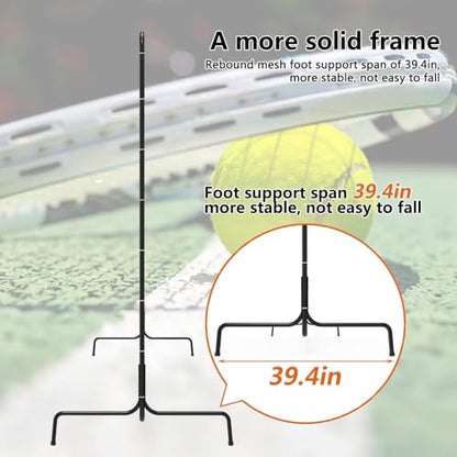 Rebound Practice Wall for Tennis, Pickleball Training,Portable Net for Backyard, Court Sports Ball Practice,Easy and Quick Assembly