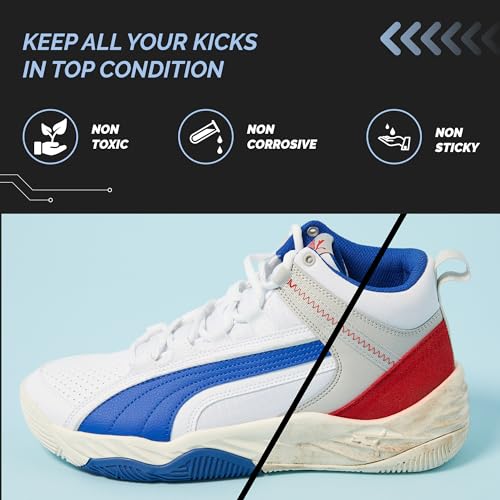 2 in 1 Sports Shoe Grip Spray, Provides Traction and Rejuvenates Soles. Multipurpose Grip Spray for Improving Basketball Shoe Grip. Anti Slip & Performance Enhancer