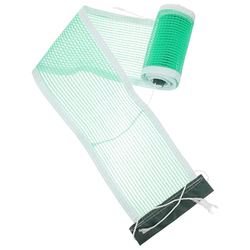 POPETPOP Indoor Table Tennis Net Lightweight and Pe Mesh Net for Easy Setup and Portability for Home Backyard Outdoor Use Replacement for Standard Table Tennis Games