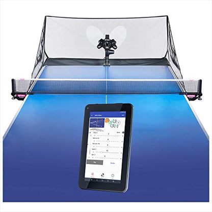 Butterfly Refurbished Grade B Amicus Prime Table Tennis Robot | Ball Launcher-Thrower for Ping Pong Tables | Free Carry Bag, Remote, Tech Support, & 120 Balls | Practice Ping Pong Anytime | Used - style: Refurbished Grade B
