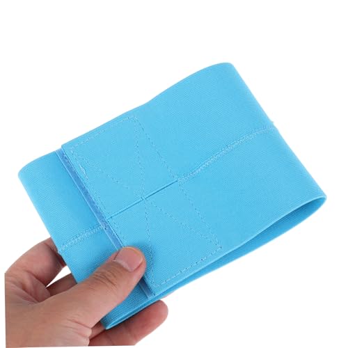 Baseball Glove Strap Holder Elastic Design for Secure Fit Softball Glove Wrap Ventilated Mitt Shaper for - color: Sky-blue