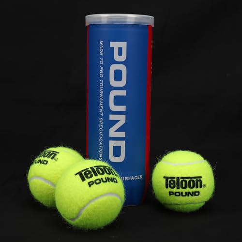 Teloon Pound Tennis Balls - Professional Tournament Level Tennis