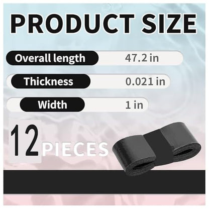 Tennis Racket Grip Tape, 3/6/12 Pack Precut Anti Slip Tennis Grip Tape, Absorbent Dry Feel Tennis Grips Overgrip for Tennis, Pickleball - color: Pink