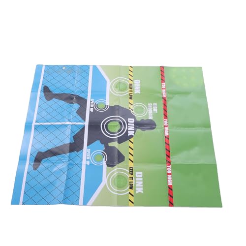RiToEasysports Pickleball Practice Pad, Improves Control Volley Accuracy Training Mat 28x32 Inches for Home Gym Indoor Court Backyard Enthusiasts