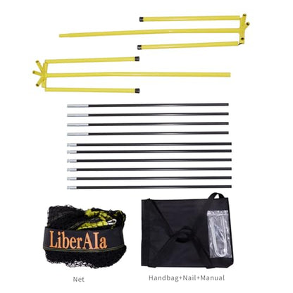 Portable Pickleball Net & Ball Collector ，Smart Recycling Net for Pickle Ball, Tennis, Baseball Practice Equipment ，Collapsible Pickleball Trainer for Indoor/Outdoor