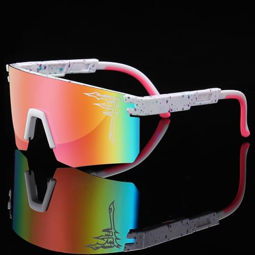 FIXEROS Polarized Youth Baseball Sunglasses for Age 8-16 Boys Girls UV400 Kids Cycling Eyewear Teenagers Sports Glasses - color: Fay20