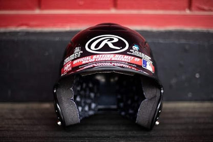 Rawlings | COOLFLO Batting Helmet | T-Ball (6 1/4" - 6 7/8") | Black - color: Black - COOLFLO