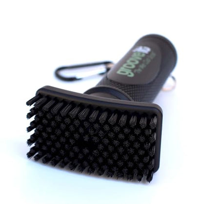Grooveit The Wet Club Scrub Golf Water Brush - 3 Year Warranty - Anti-Leak Design - Magnetic Brush with Nylon-Bristle Head - Patented Pump for Easy Cleaning - Wide Cleaning Coverage - Long Lasting