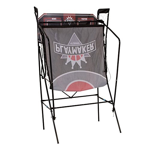 Triumph Playmaker Shootout Basketball Arcade Game – Electronic Scorer, LED Display, 8 Game Modes, 4 Balls, Pump & Quick Connect Frame – Fast-Paced Indoor Fun for Kids, Teens & Family Game Nights