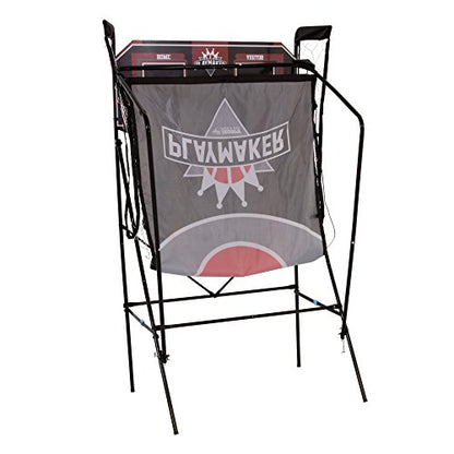 Triumph Playmaker Shootout Basketball Arcade Game – Electronic Scorer, LED Display, 8 Game Modes, 4 Balls, Pump & Quick Connect Frame – Fast-Paced Indoor Fun for Kids, Teens & Family Game Nights