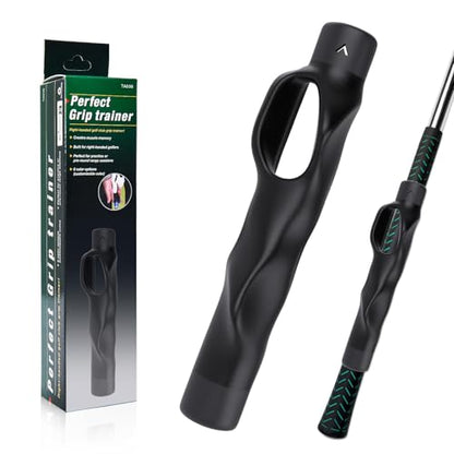 Golf Grip Trainer, Golf Club Grip Trainer for Right Hand,Improves Grip Strength and Accuracy,Trains Correct Hand Position for Stable Swing,Golf Training Swing Aid for All Level Golfers