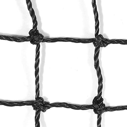 Aoneky 42 Feet Professional Tennis Net Replacement Outdoor Heavy Duty #30 Twisted Polyethylene Net with Vinyl Coated Steel Cable for Court Backyard Practice