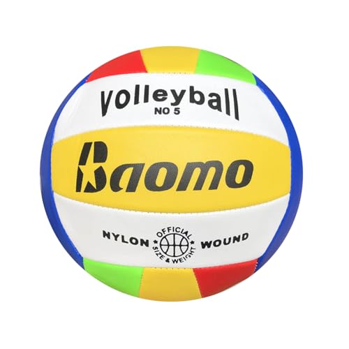 Volleyball Official Size 5, Durable Soft Touch PU Leather Volleyballs for Teen Beginners Youth,Recreational Waterproof Beach Volleyball for Game Training Indoor Outdoor Gym