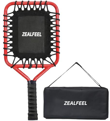 ZEALFEEL Baseball Racket for Fly Balls, 19-Ounce Fungo Racket Baseball/Softball Training, Scientific Weighted Bat with Ergonomic for Parents & Coaches, Hitting Ground Balls, Pop Flies & Line Drives