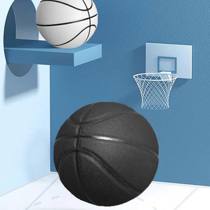 MINDCOLLISION Mini Basketball, Solid Color Without Logo, Absorbent Soft Leather, Suitable for Small Baskets, Signature, Decompression, Training Assistance