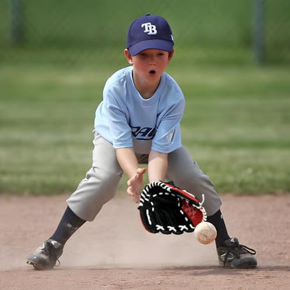 Baseball Glove,Baseball Softball Mitt with Ball for Kids Youth Adults Training and Beginner,Right Hand Throw,Left Hand Glove - color: Urban X-Flash, size: 12.5"