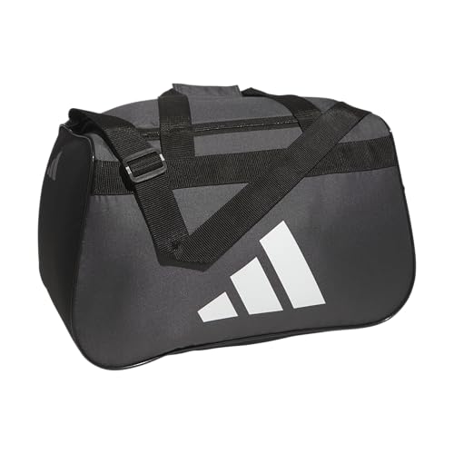 adidas Power Gym Bag – Lightweight Small Duffel - color: Team Dark Grey/White/Black