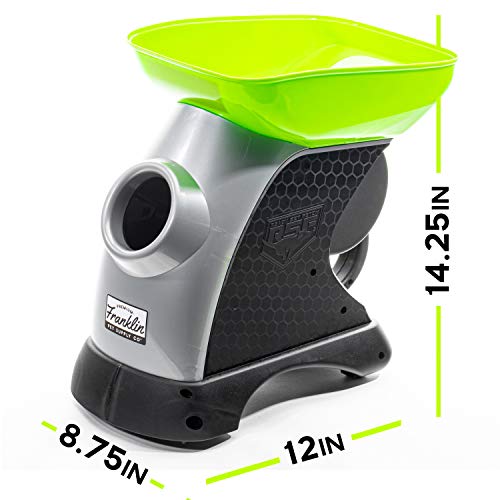 Franklin Pet Supply Ready Set Fetch Automatic Tennis Ball Launcher Dog Toy - Authentic Tennis Ball Thrower - Launchesup to 40' - Interactive Pet Toy - color: Green/Black