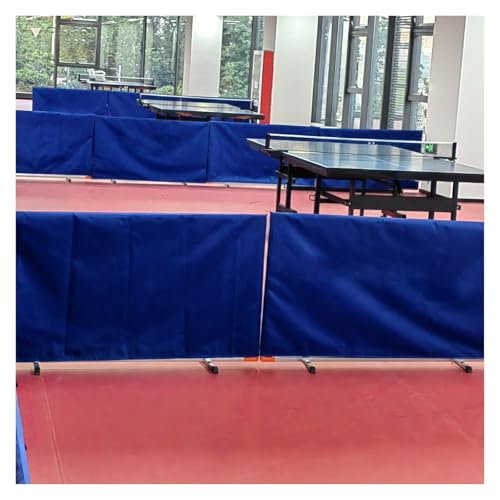 The Movable Ping Pong Ball Baffle,Folding Table Tennis Divider, Removable Ping Pong Field Fence Partition for Training & Gymnasium Use，（Set of 8） - color: Set of 8