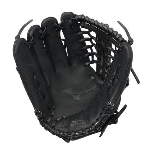 Mizuno MVP Prime - color: Shock 2 Web - Black, size: 12.75" | Outfield