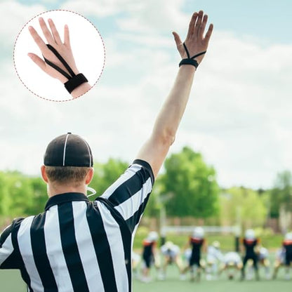Psyqtsuary Referee Down Indicator Wrist, 5PCS Football Down Indicators Football Wristbands for Plays Football Wristband Referee Wristband Football Accessories for Match Sports