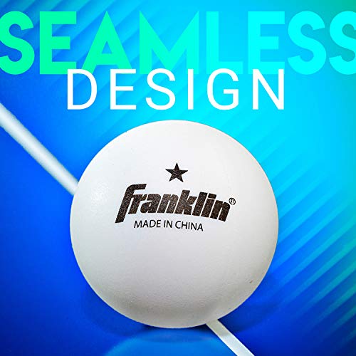 Franklin Sports Table Tennis Balls - Official Size and Weight 40mm Table Tennis Balls - One Star Professional Balls - Bulk Packs and Family Sets - style: Pack of 18