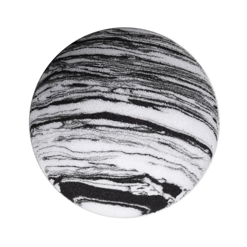 10Pcs / Set Golf Practicing Balls Rainbow Color Foam for Swing Training Training Rainbow Indoor Practice - color: black and white