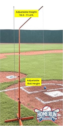 HRT3000 Home Run Trainer – Advanced Baseball & Softball Moving Ball Hitting Practice Tool – Solo Training, Real Timing & High Rep Development for Youth, High School and Collegiate Levels