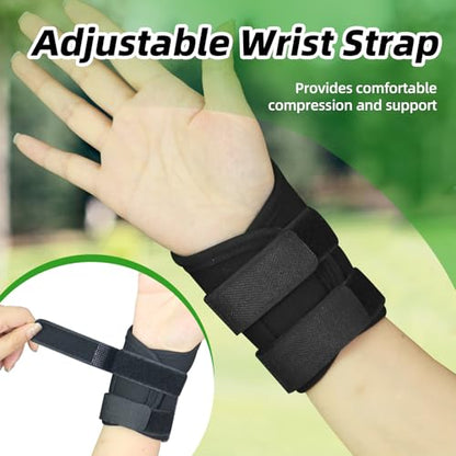 Golf Wrist Brace Training Aid for Beginners,Wrist Trainer for Golf Swing Practice,Adjustable Wrist Support Brace to Correct Prevent Wrists Flipping and Joint Injuries