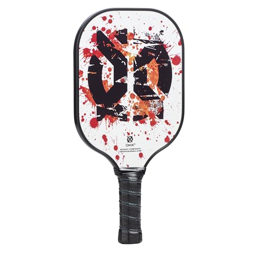 Onix Pickleball Paddle Set with 2 Composite Paddles and 4 Balls — Durable Construction, Stylish Graphics, 90-Day Limited Warranty