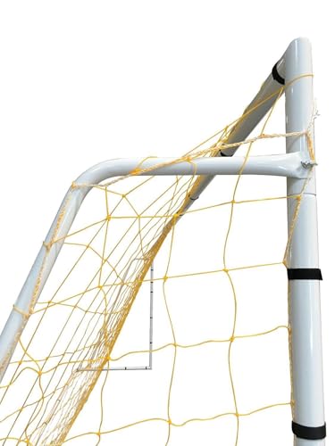 PASS 18.5 x 6.5 Ft. Official Youth Size. Heavy Duty Steel Soccer Goal w/Net. Regulation Youth, League Size Goals. Professional Practice Training Aid. 18.5 x 6.5. 18.5x6.5 Foot