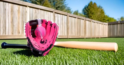 PHINIX Baseball Glove Tee Ball Mitts with Soft Ball for Kids Play & Training 8.5"-10" - color: Pink, size: 8 1/2"Right Hand Throw